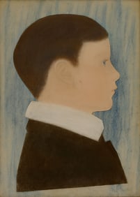 RUTH HENSHAW MILES BASCOM, (American, 1772-1848), Portrait of Thomas Cushing Burr of Ashby,