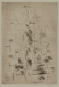 GEORGES BRAQUE, (French, 1881-1963), Fox, 1911