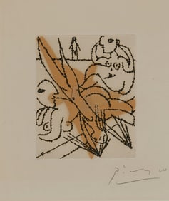 PABLO PICASSO, (Spanish, 1881-1973), The Diver (La Plongeuse), 1932