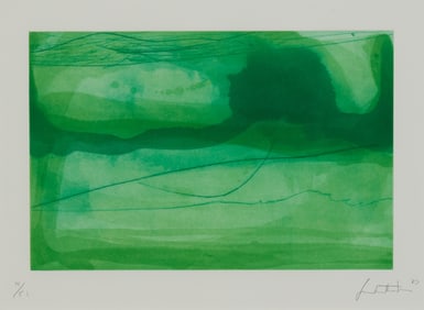 HELEN FRANKENTHALER, (American, 1928-2011), Spring Veil, 1987