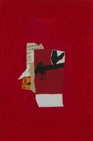 ROBERT MOTHERWELL, (American, 1915-1991), Redness of Red, 1985