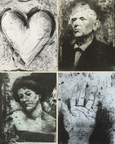 JIM DINE, (American, b. 1935), Quartet, 1986
