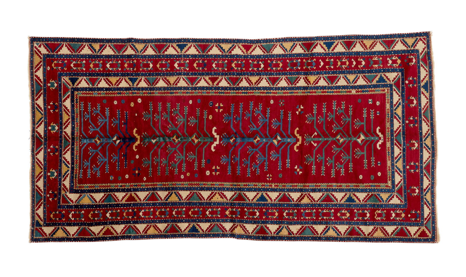 Tree Kazak Rug, Caucasus, last quarter 19th century (1 of 2)