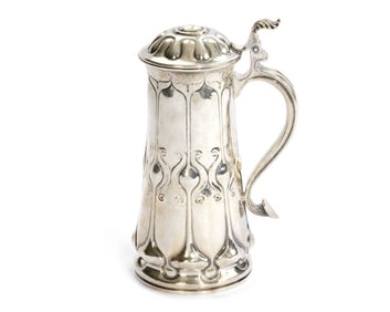 Gorham Silver Proto-Martelé Covered Tankard