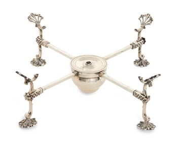 Georgian Silver Dish Cross