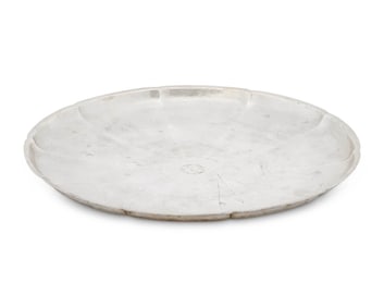 Tiffany & Co. Special Hand Work Silver Footed Cake Stand