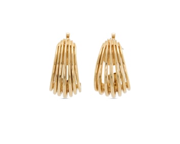 Tiffany & Co. 18K Gold Earclips