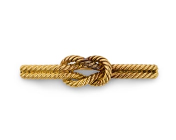 Hermès 18K Gold Brooch