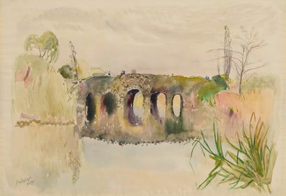 HAYLEY LEVER, (American, 1876-1958), The Fenway, Boston