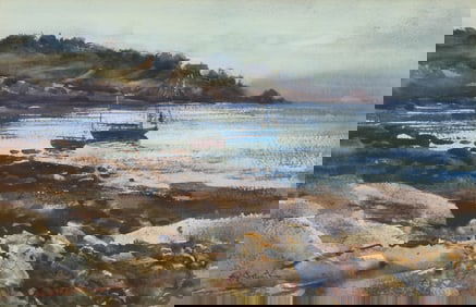 PAUL STRISIK, (American, 1918-1998), Loblolly Cove