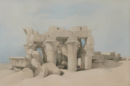 After DAVID ROBERTS, (Scottish, 1796-1864), Ruins of Kom Ombo (Pl. 209