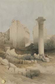 After DAVID ROBERTS, (Scottish, 1796-1864), Karnac (Pl. 183)