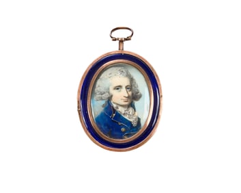 GEORGE ENGLEHEART, (British, 1752-1829), Portrait of Edward Scott