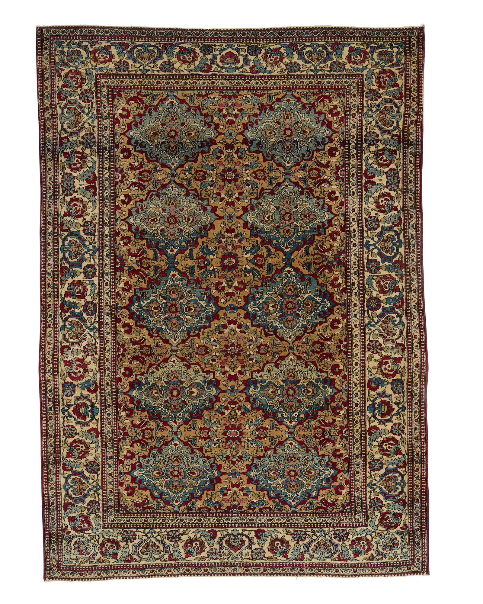 Isphahan Rug, Persia, ca. 1925 (1 of 2)