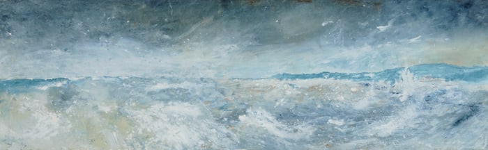 LEN TABNER, (British, b. 1946), Sandsend, 2008