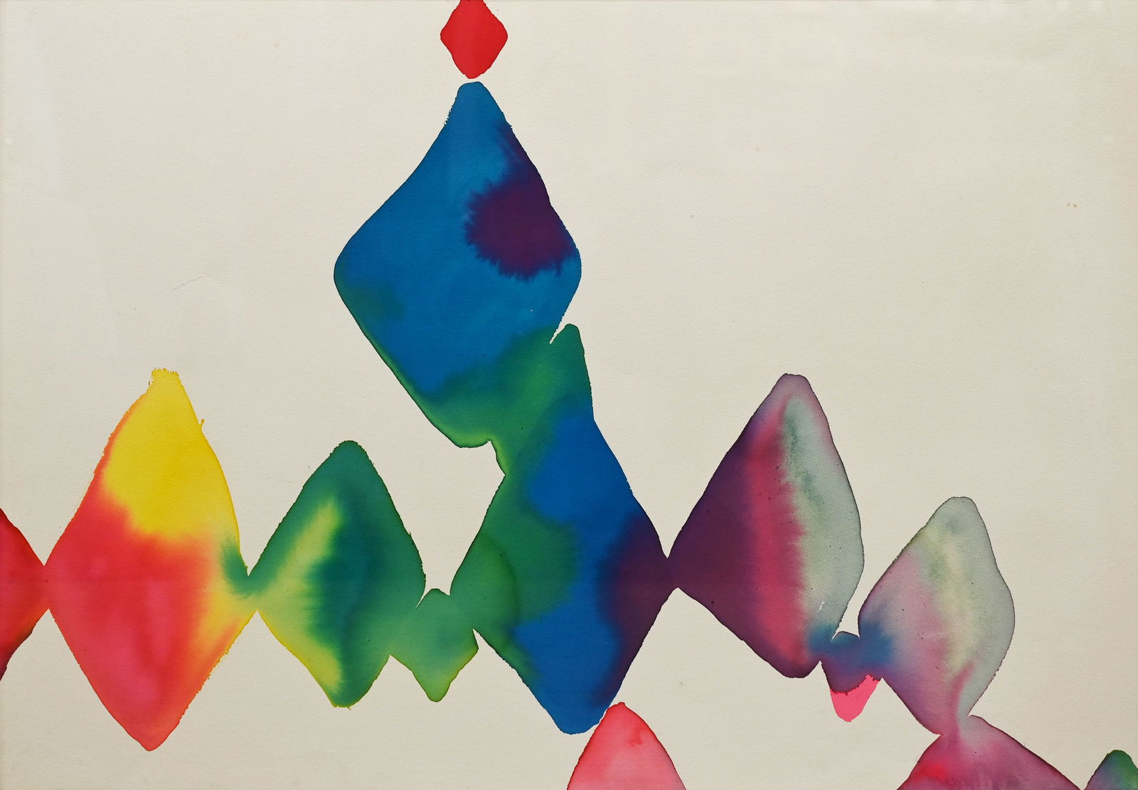 ALICE BABER, (American, 1928-1982), The Blue Song of The Tree, 1981 (1 of 4)