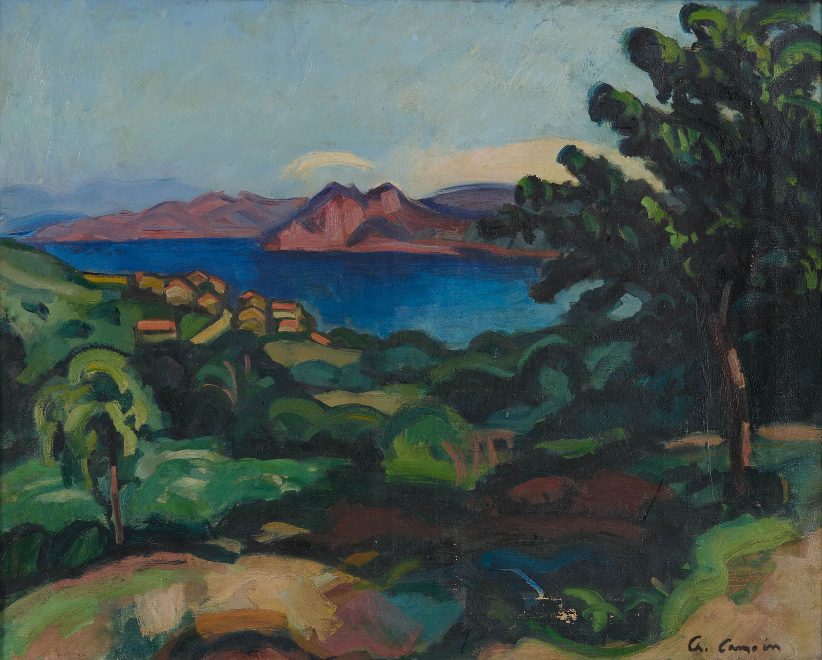 CHARLES CAMOIN, (French, 1879-1965), Golfe de Piana, 1910 (1 of 4)