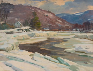 ALDRO THOMPSON HIBBARD, (American, 1886-1972), The West River