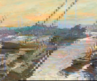 ROBERT CHARLES GRUPPE, (American, b. 1944), Smith's Cove
