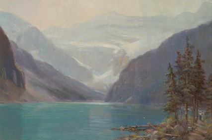 FREDERIC MARLETT BELL-SMITH, (Canadian, 1846-1923), Lake Louise