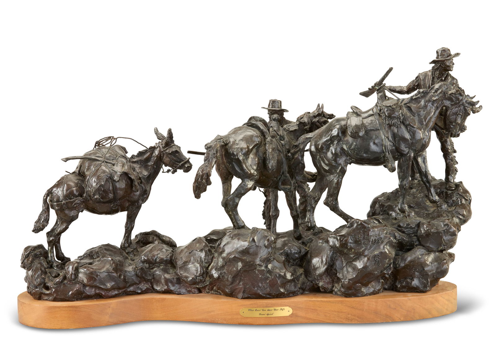 GRANT SPEED, (American, 1930-2011), When Quiet Can Save Your Life (1 of 7)