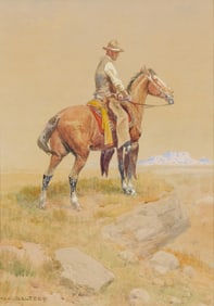 OLAF CARL SELTZER, (Danish/American, 1877-1957), Mr. Trail Boss