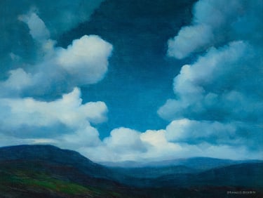 FRANCIS STILLWELL DIXON, (American, 1879-1967), Evening in the Valley