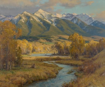 CLYDE ASPEVIG, (American, b. 1951), Bitterroot Valley