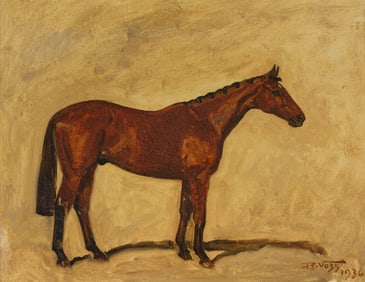 FRANKLIN BROOKE VOSS, (American, 1880-1953), Free Gold, 1936