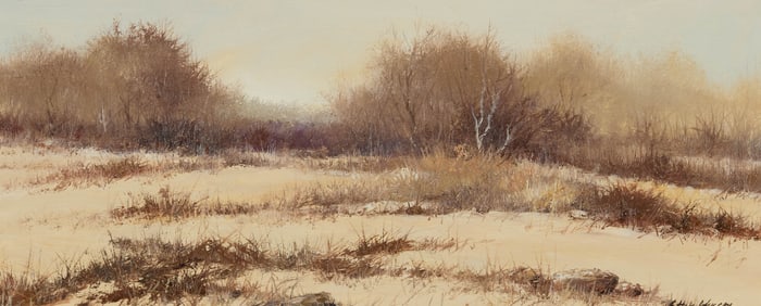 A. HALE JOHNSON, (American, b. 1937), Landscape Study, 1985