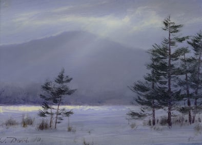 WILLIAM ROBERT DAVIS, (American, b. 1952), January Snows Chocorua, 2009