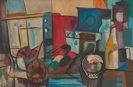 KARL KNATHS, (American, 1891-1971), Still Life
