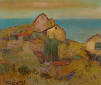 YASHAREL MANZY, (Iranian, b. 1947), Alassio, 2000