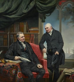 PHILIP CORBET, (British, 1801/02-1877), The Ven. Archdeacon Owen & The Rev. J. Blakeway