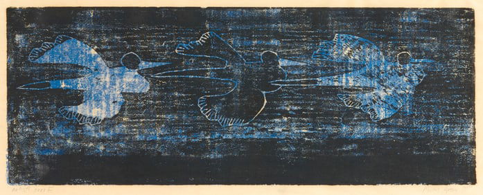 MILTON AVERY, (American, 1885-1965), Three Birds (L. 43)
