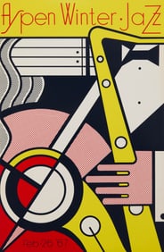 ROY LICHTENSTEIN, (American, 1923-1997), Aspen Winter Jazz