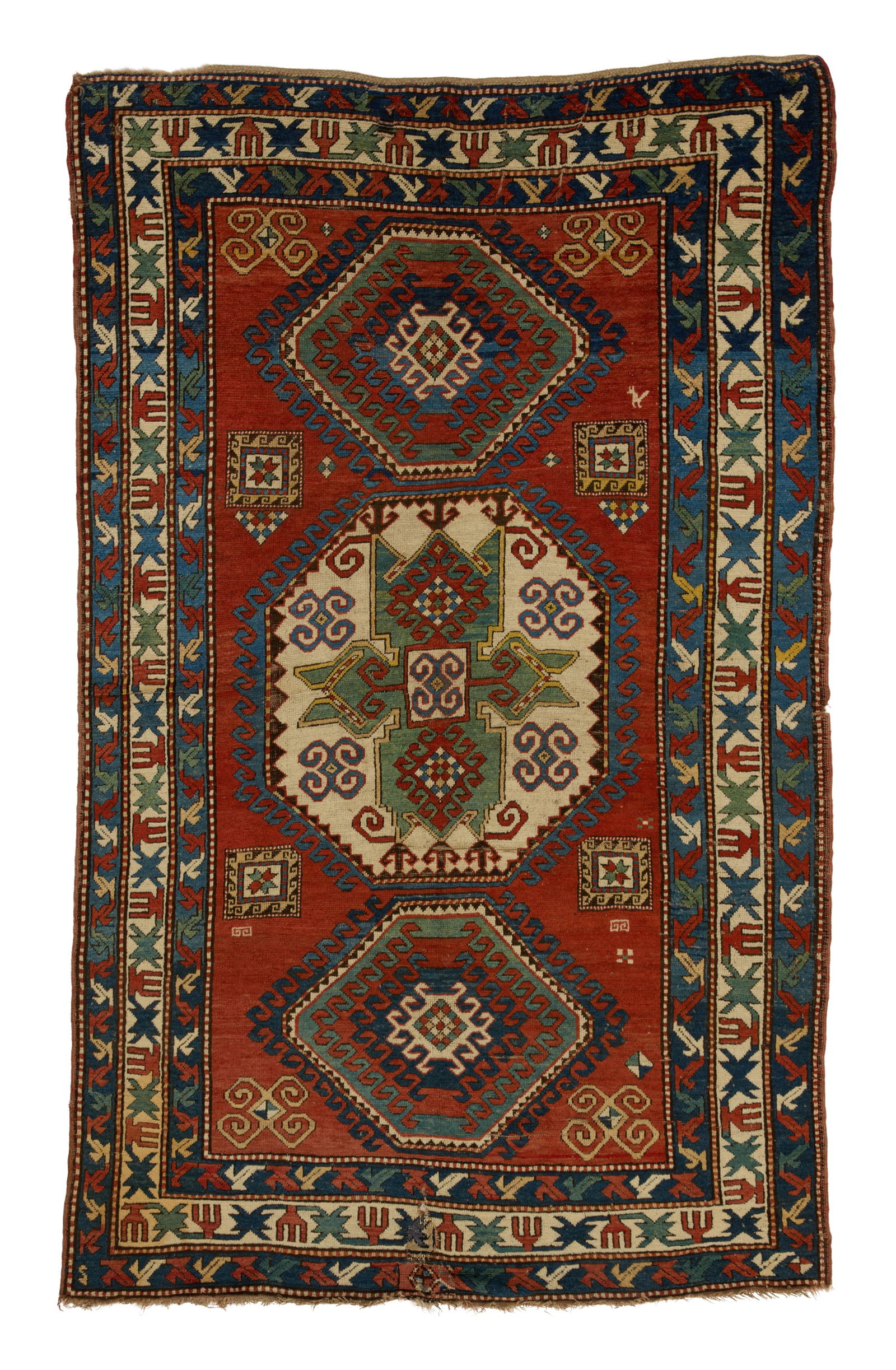 Lori Pambak Kazak Rug, Caucasus, last quarter 19th century (1 of 2)