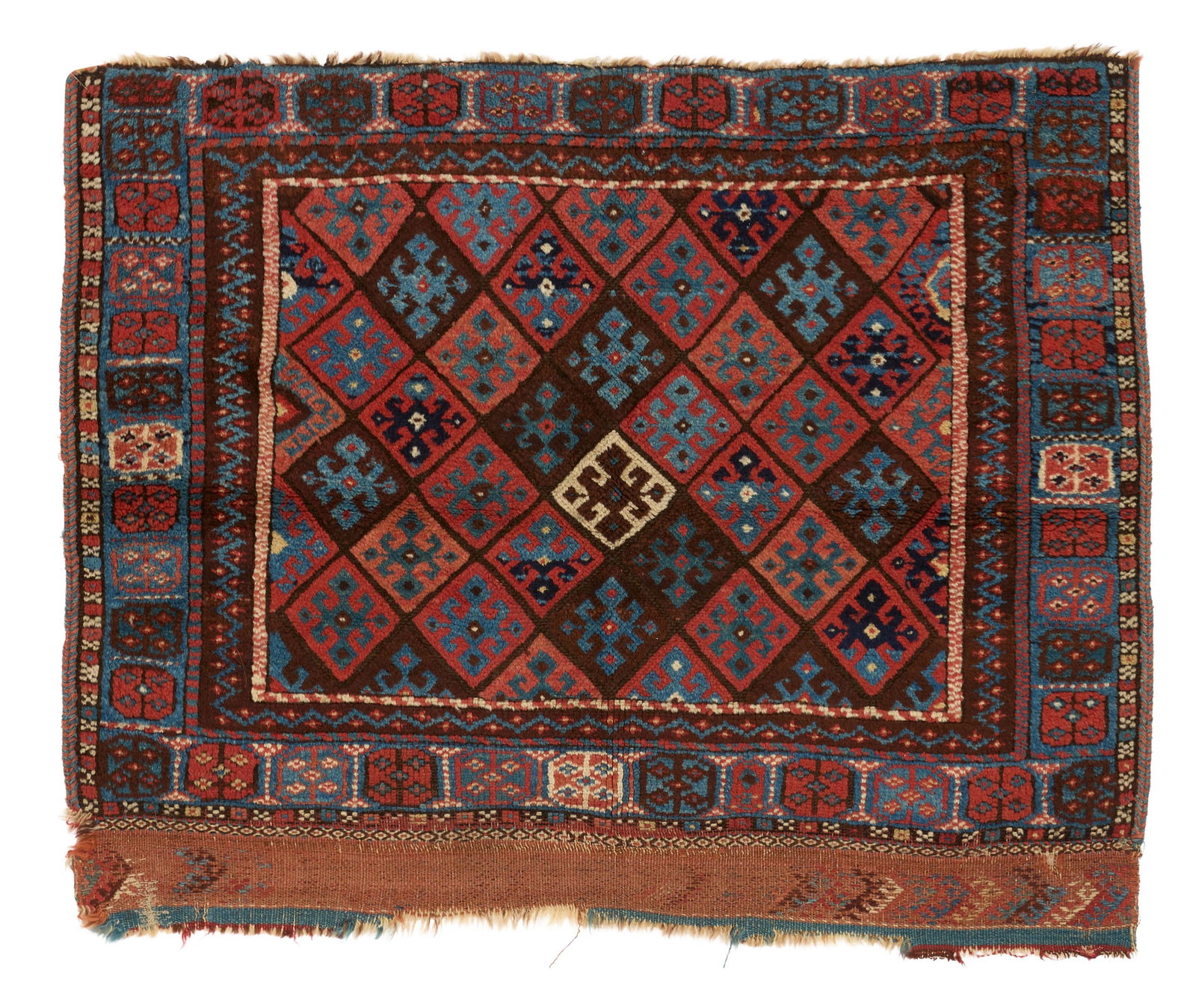 Jaff Kurd Bag Front, Persia, last quarter 19th century (1 of 2)