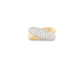 CARTIER 18K Gold and Diamond Ring