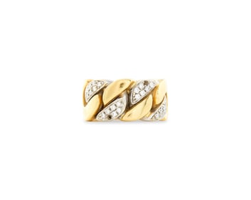 14K Gold and Diamond Ring