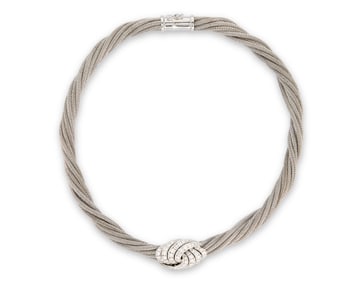 18K Gold and Diamond Necklace