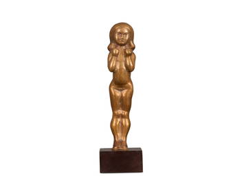 WILLIAM ZORACH, (American, 1887-1966), Standing Girl (1 of 5)