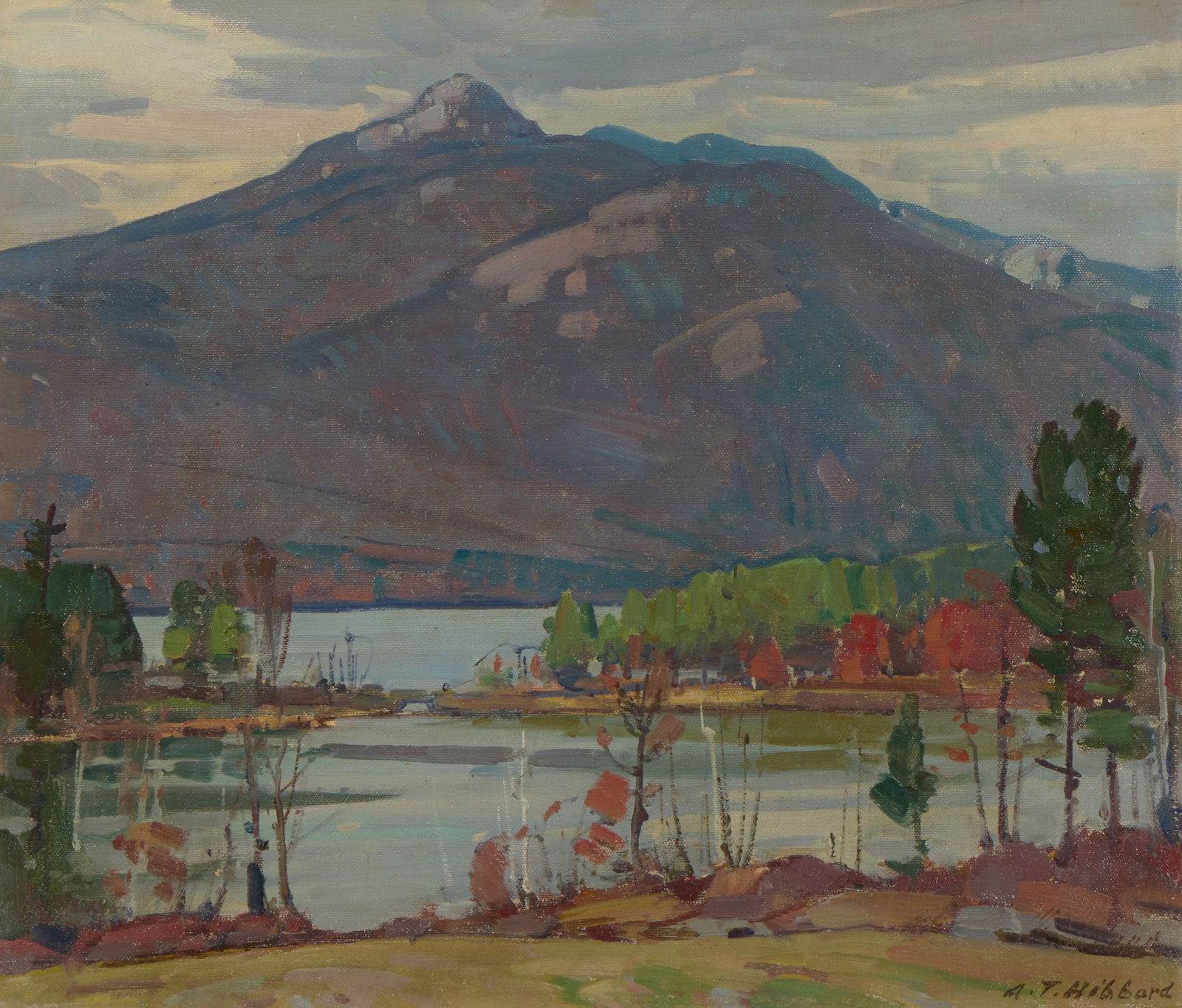 ALDRO THOMPSON HIBBARD, (American, 1886-1972), Mount Chocorua (1 of 4)