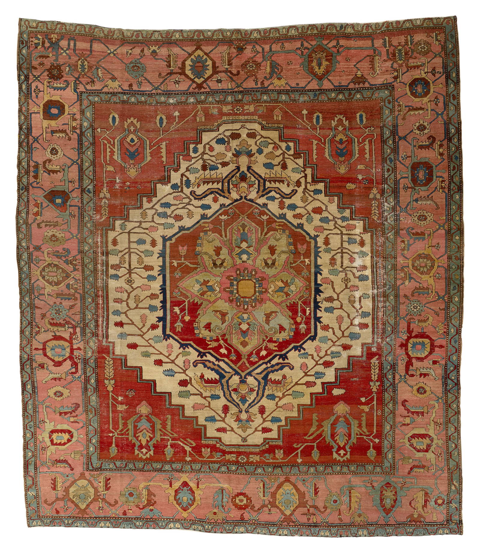 Heriz Carpet, Persia, ca. 1875