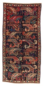 Souj Baluk Goradis Rug, Kurdistan, ca. 1875