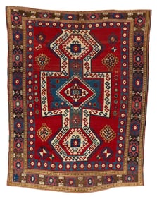 Kazak Rug, Caucasus, ca. 1875