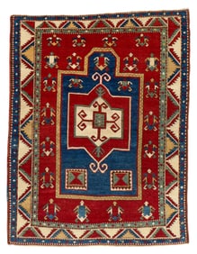 Kazak Prayer Rug, Caucasus, ca. 1900