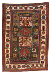 Karatchoph Kazak Double Niche Prayer Rug, Caucasus, ca. 1875