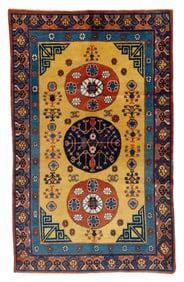 Khotan Rug, East Turkestan, last quarter 19th century