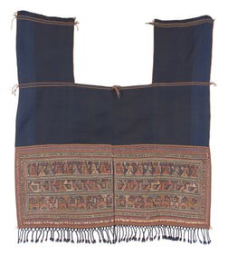 Shahsavan Soumac Stitch Horse Cover, Persia, ca. 1900